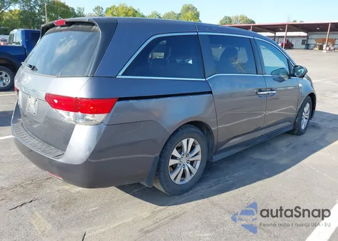 2015 Honda Odyssey Ex-L z USA, uszkodzony, nr VIN 5FNRL5H69FB088447
